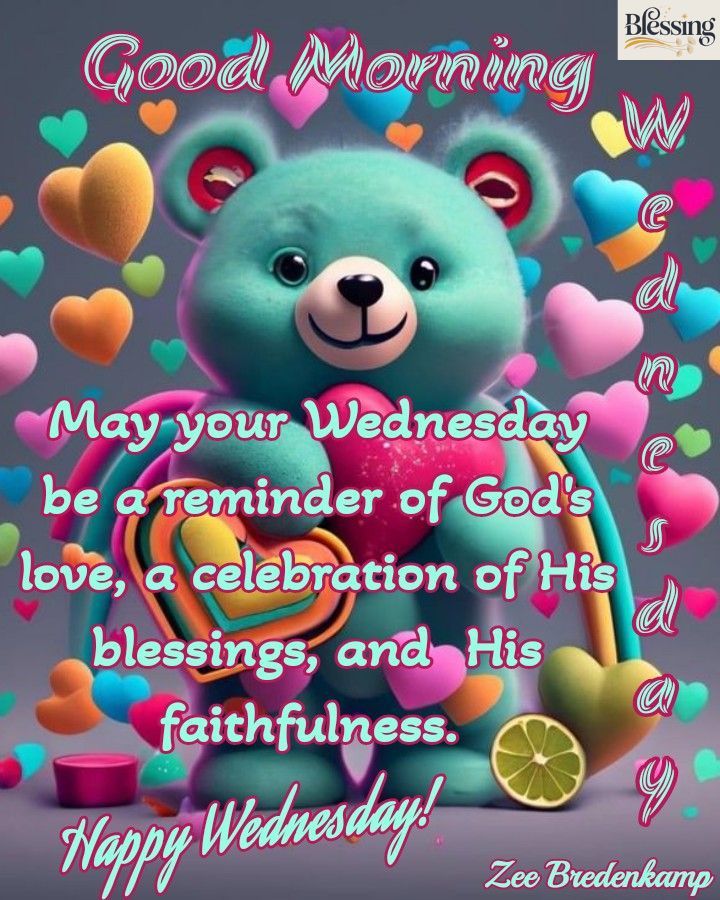 Beautiful Wednesday Blessings to Start Your Day