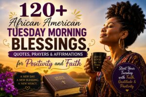 120+ African American Tuesday Morning Blessings, Quotes, Prayers & Affirmations for Positivity and Faith