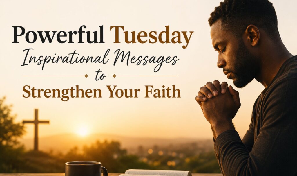 Powerful Tuesday Inspirational Messages to Strengthen Your Faith